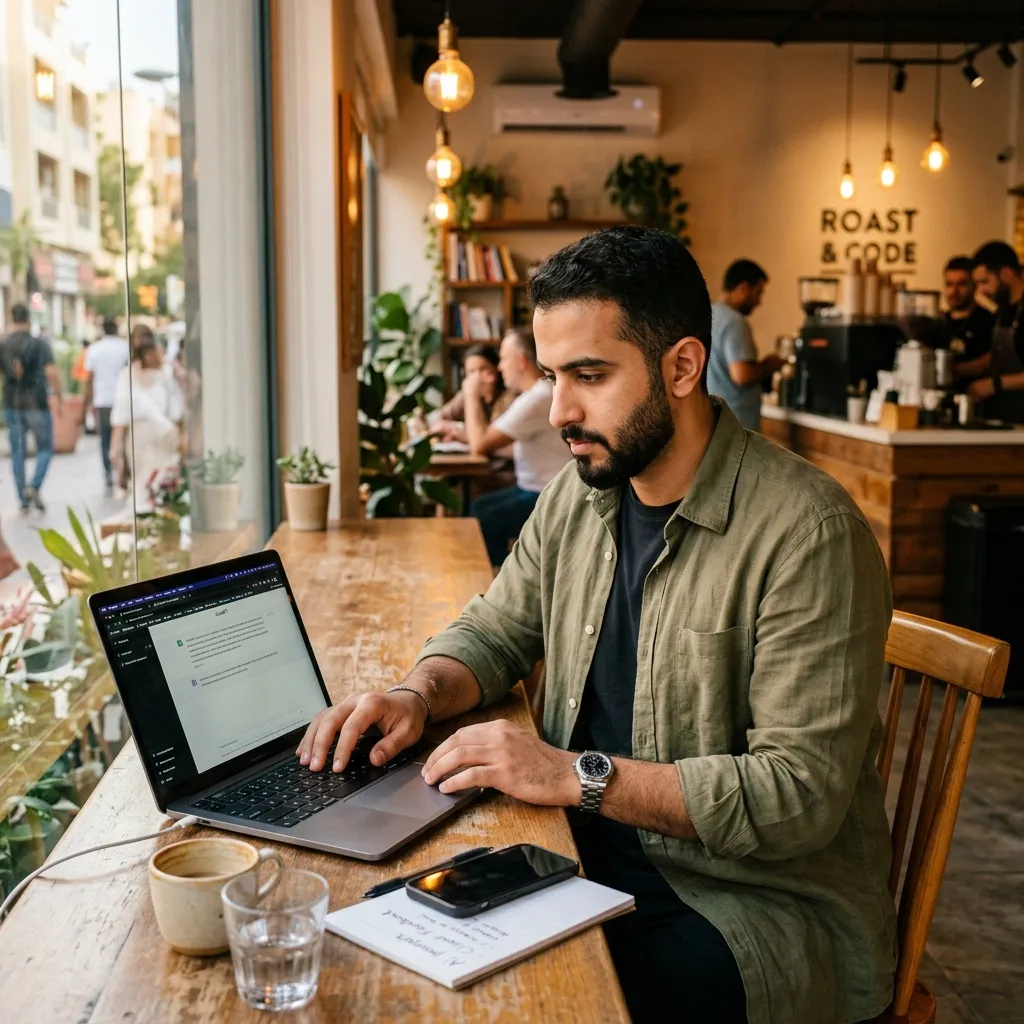 مستقل عربي يستخدم أدوات الذكاء الاصطناعي المجانية لزيادة إنتاجيته وأرباحه